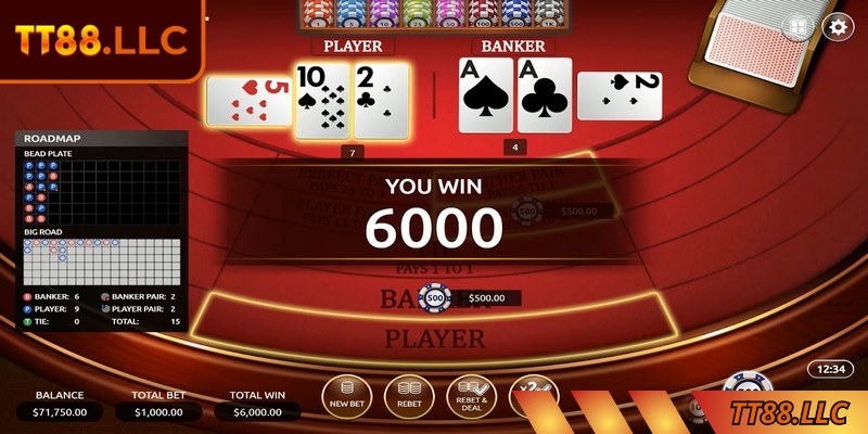 Tỷ lệ thắng cửa Banker cao hơn