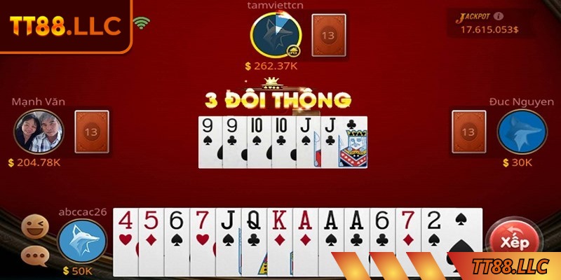 Tiến lên miền Nam TT88 – Đấu trí đỉnh cao trực tuyến 3 Hiểu rõ các quy tắc để thay đổi cục diện